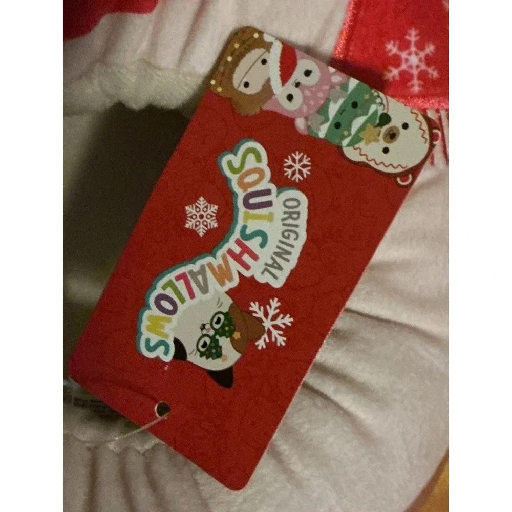 Jazwares Squishmallows Kids' Holiday Slippers‎ Dawn the Fawn - Size 4/5 - New
